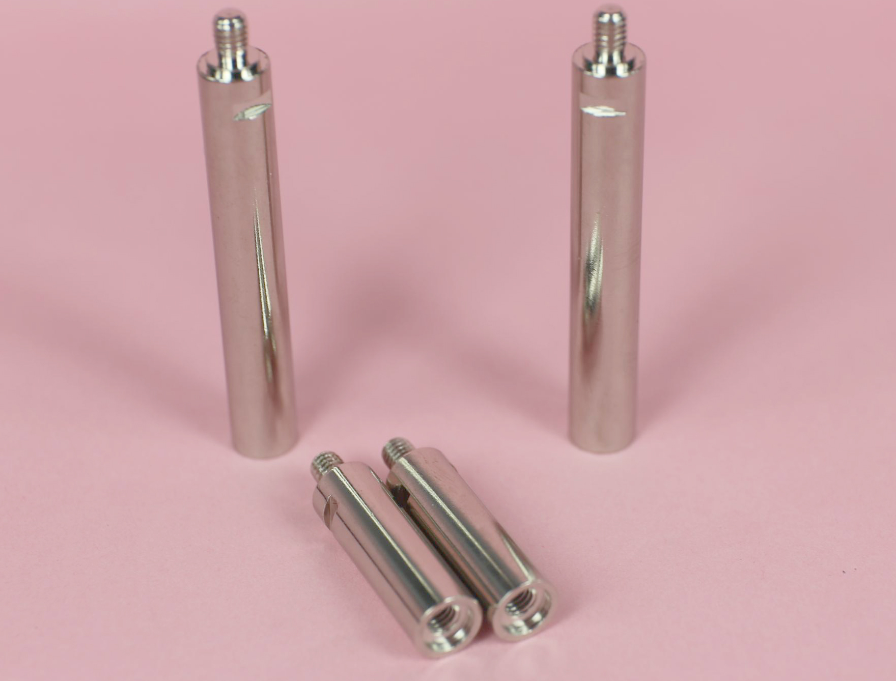 the set of metal rods for the pro-extender penis extender